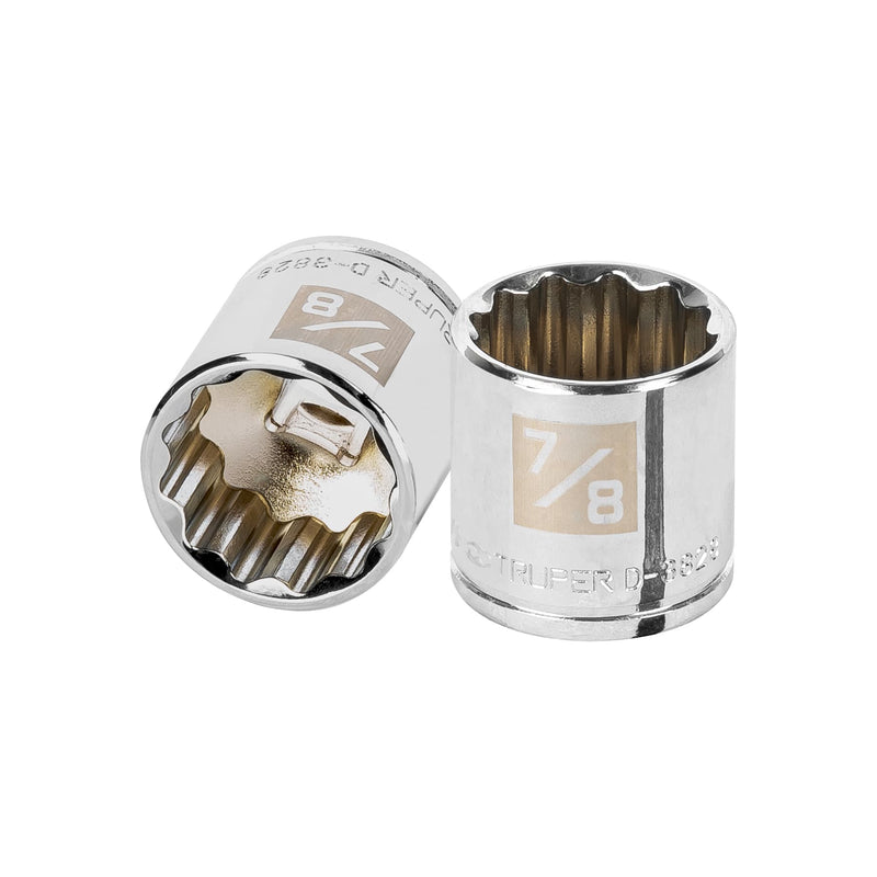 Dado de 12 puntas, cuadro 3/8" de 7/8"