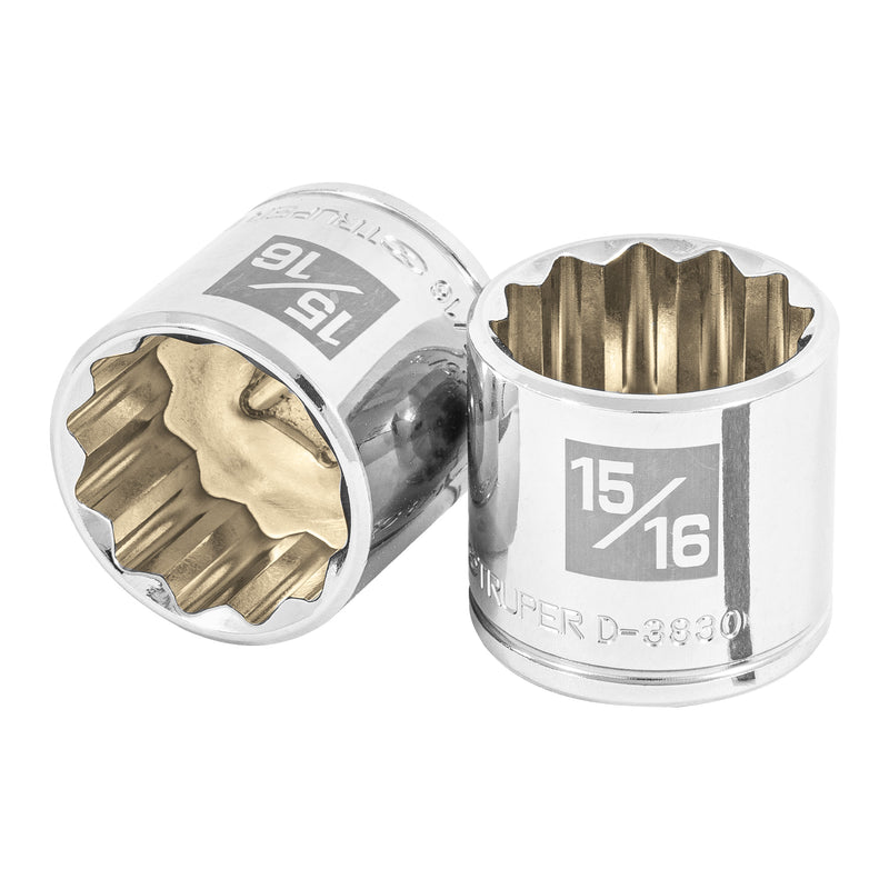 Dado de 12 puntas, cuadro 3/8" de 15/16"