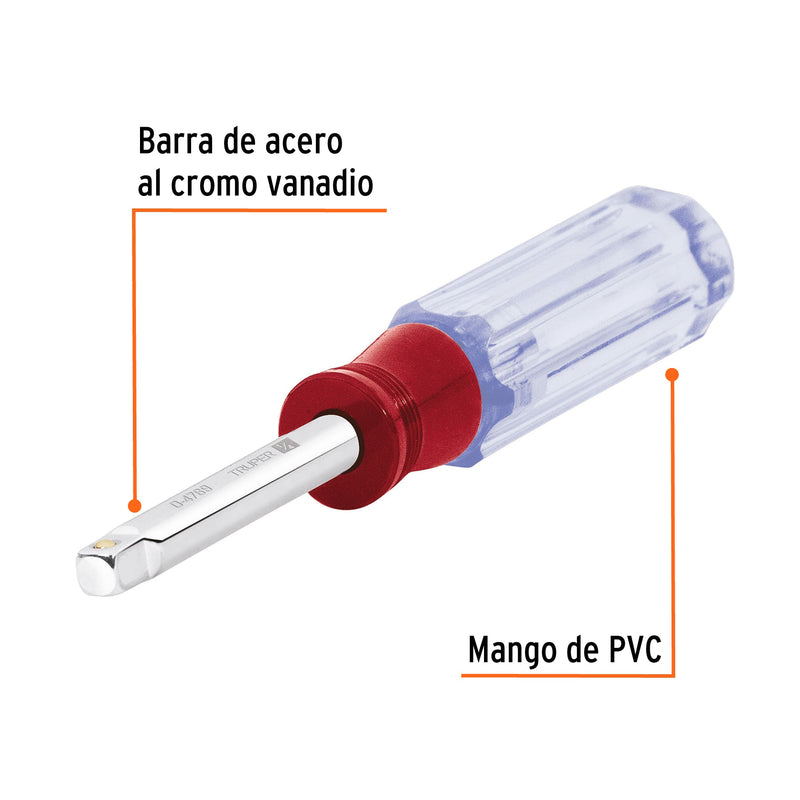 Desarmador de 7" para dados cuadro 1/4"