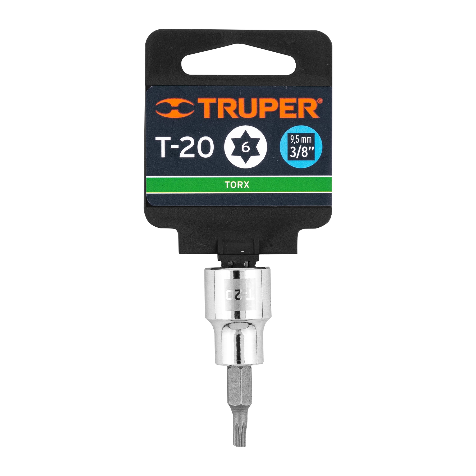 Dados punta torx, cuadro 3/8", t-20