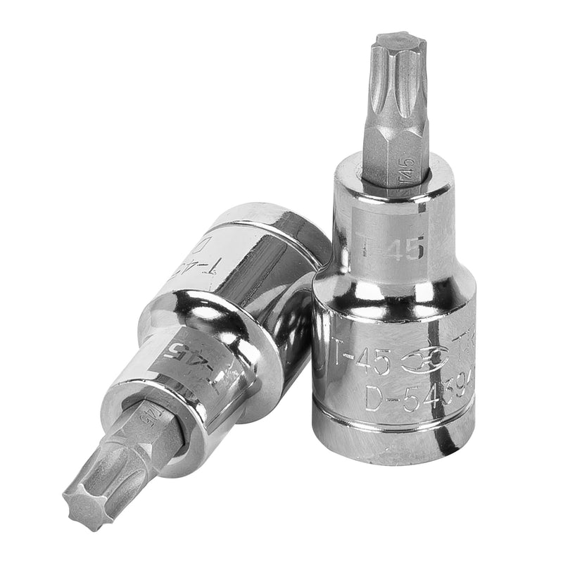 Dado punta torx, cuadro 1/2", t-45