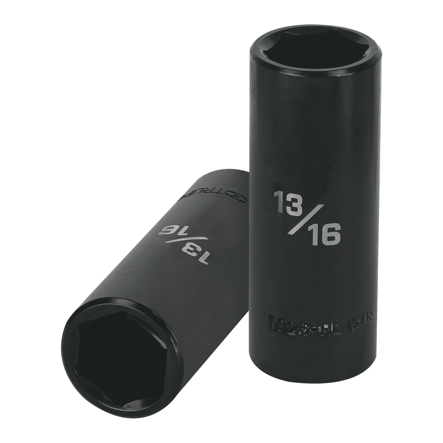 Dado de impacto, largo, 6 puntas, cuadro 1/2" de 13/16"