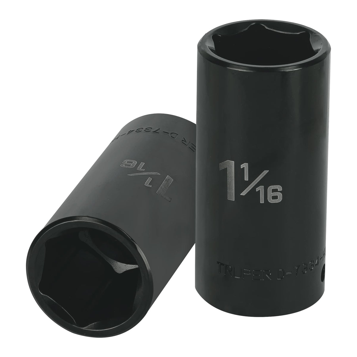 Dado de impacto, 6 puntas, cuadro 1/2" de 1-1/16"..