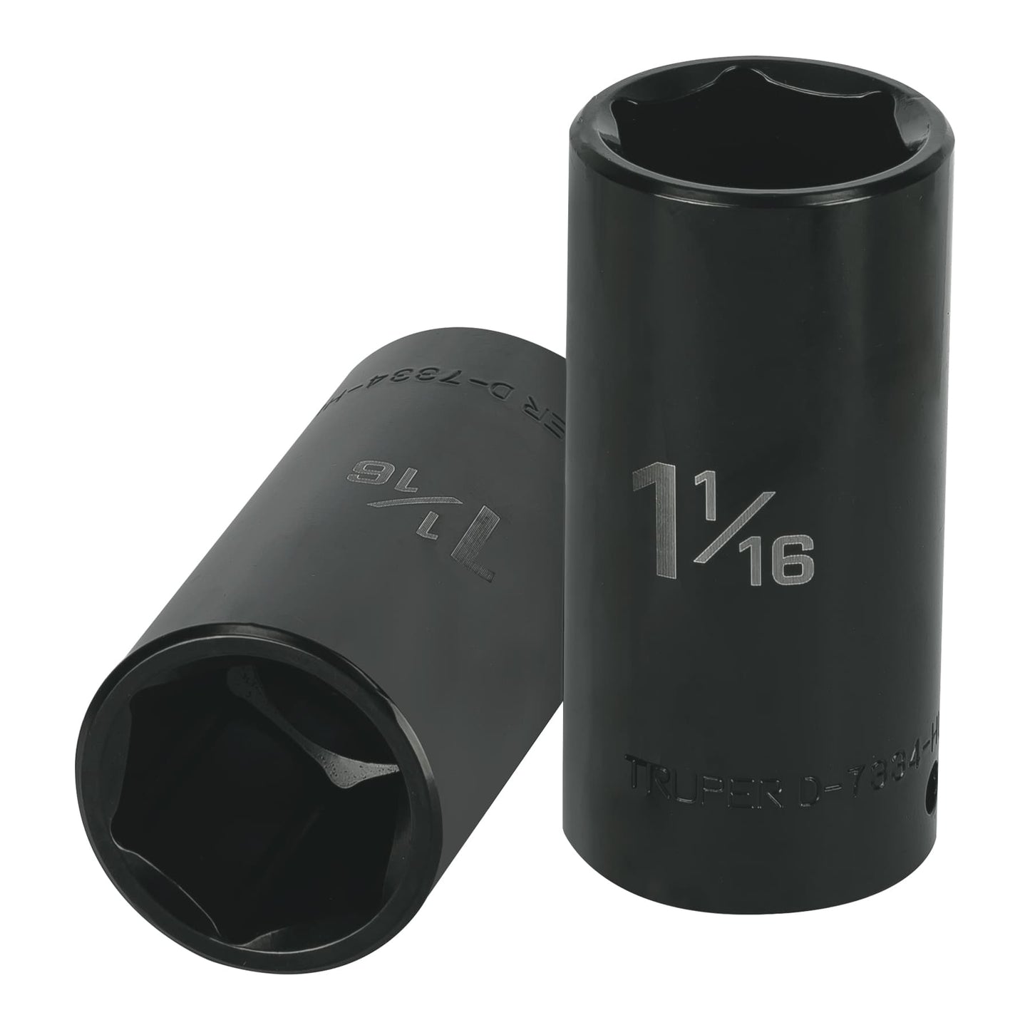 Dado de impacto, 6 puntas, cuadro 1/2" de 1-1/16"..