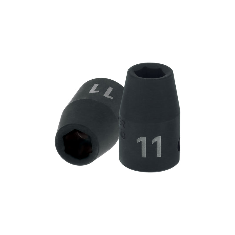 Dado de impacto, 6 puntas, cuadro 1/2" de 11mm