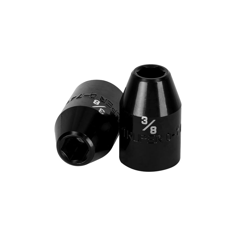 Dado de impacto, 6 puntas, cuadro 1/2" de 3/8"