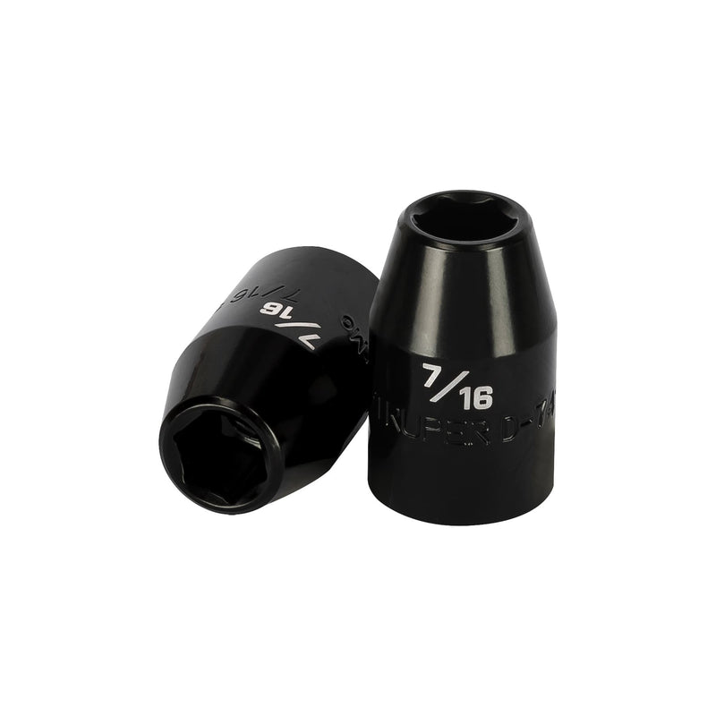 Dado de impacto, 6 puntas, cuadro 1/2" de 7/16"