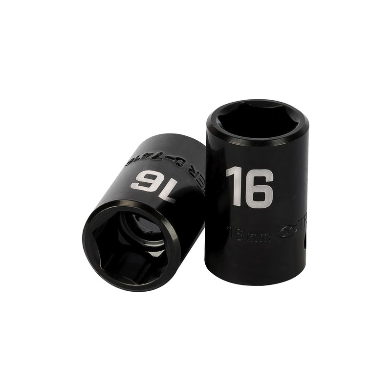 Dado de impacto, 6 puntas, cuadro 1/2" de 16mm