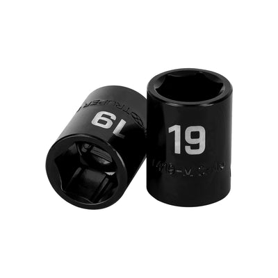 Dado de impacto, 6 puntas, cuadro 1/2" de 19mm