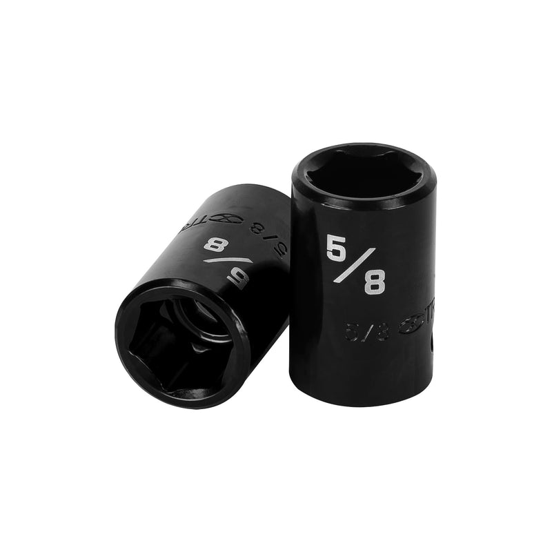 Dado de impacto, 6 puntas, cuadro 1/2" de 5/8"