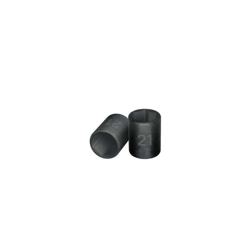 Dado de impacto, 6 puntas, cuadro 1/2" de 21mm