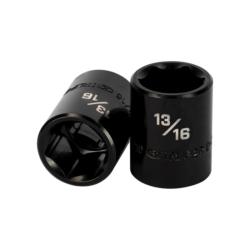Dado de impacto, 6 puntas, cuadro 1/2" de 13/16"