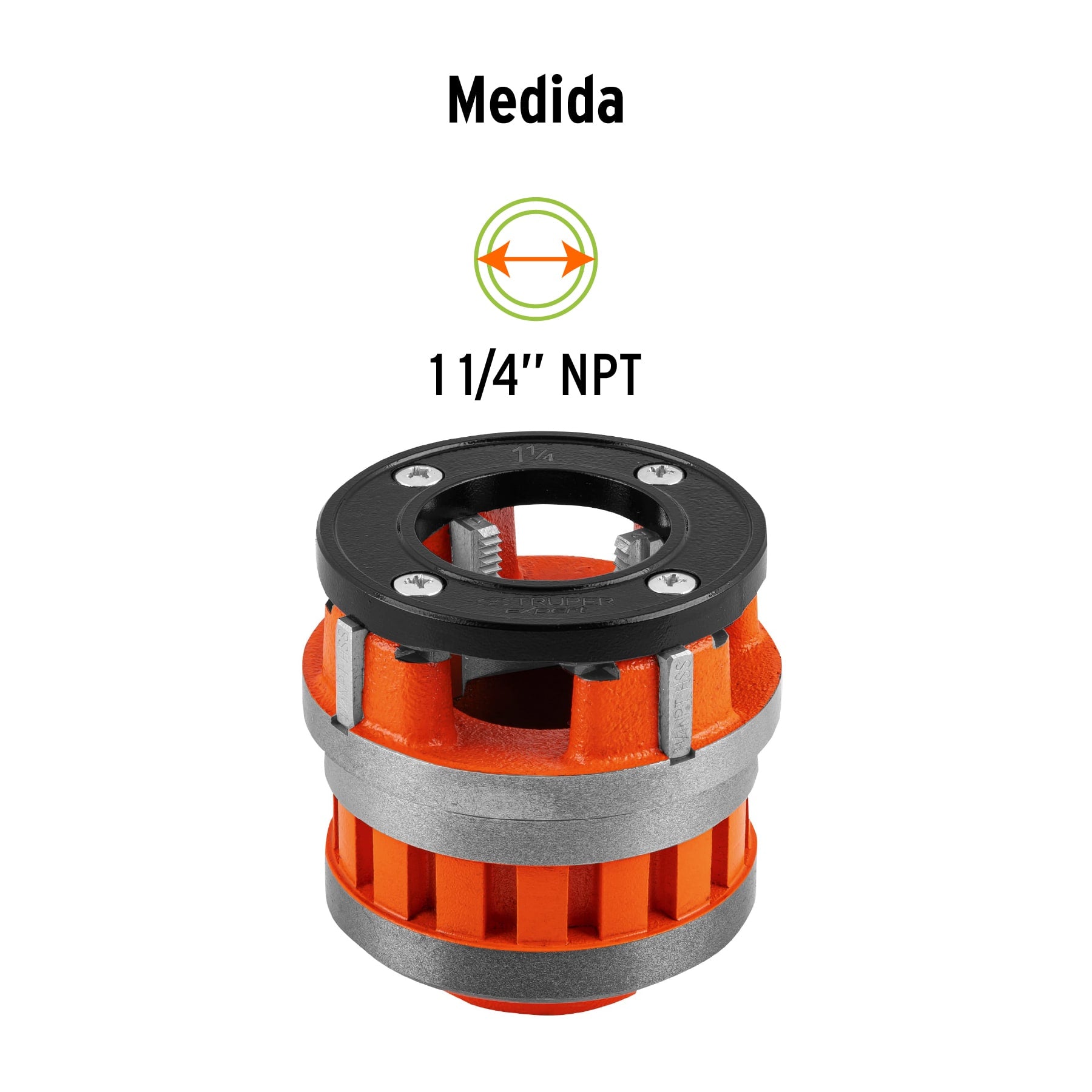 Dado de 1-1/4" para tarrajas T-852X, TRUPER EXPERT