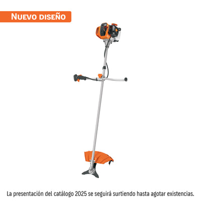 Desmalezadora a gasolina, mango tipo "bici" 43 cc