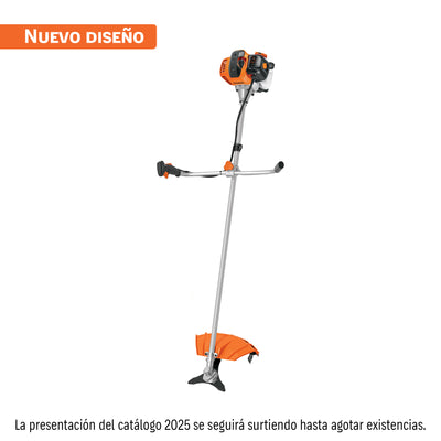 Desmalezadora a gasolina, mango tipo "bici" 52 cc
