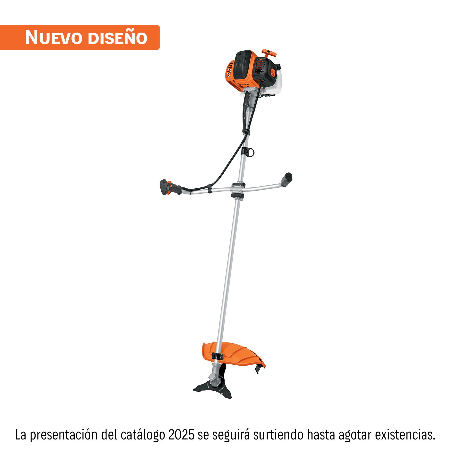 Desmalezadora a gasolina, mango tipo "bici" 63 cc