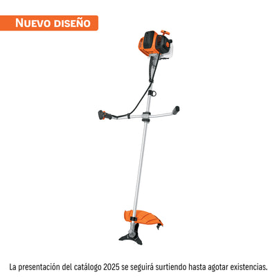 Desmalezadora a gasolina, mango tipo "bici" 63 cc