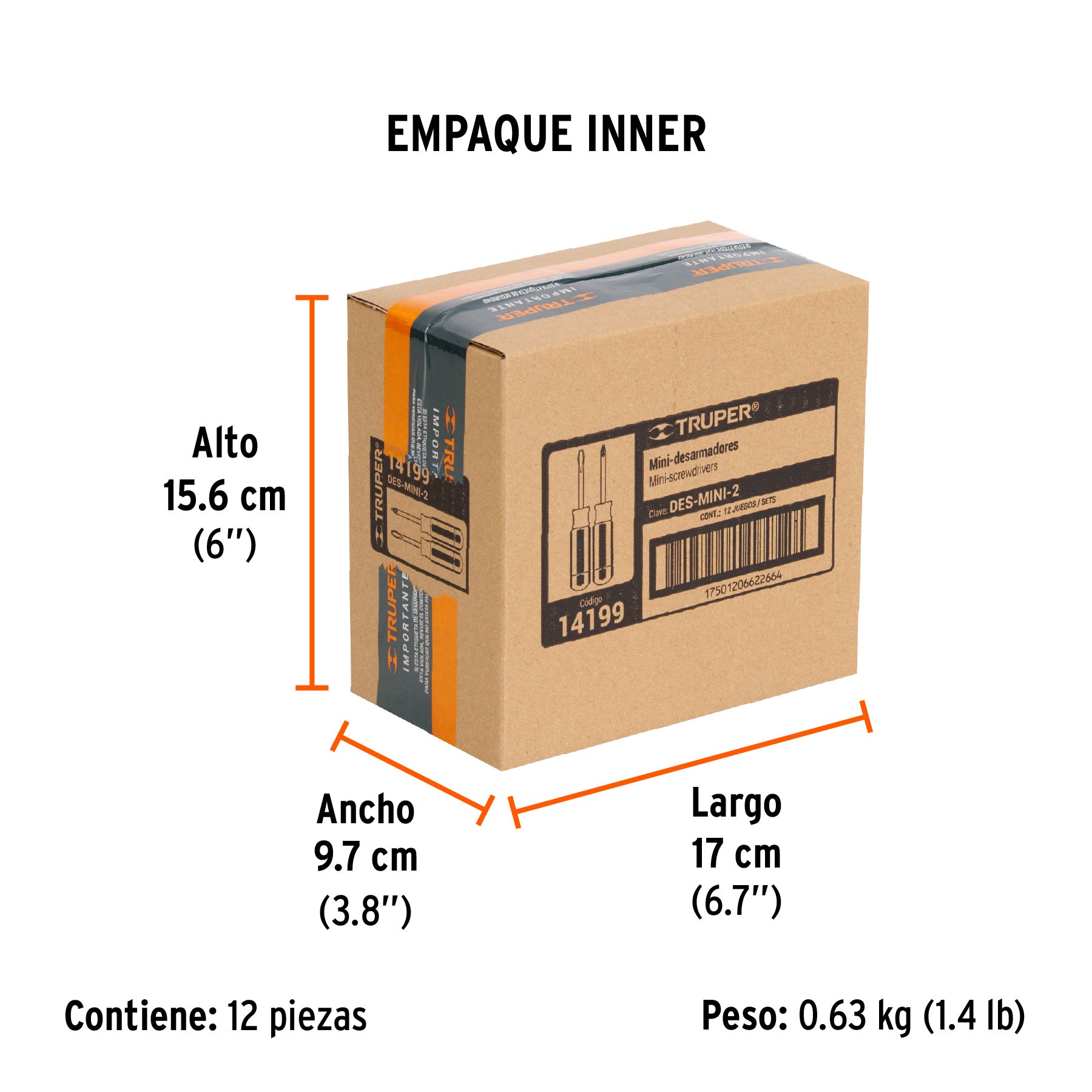 Desarmadores mini, 2 piezas