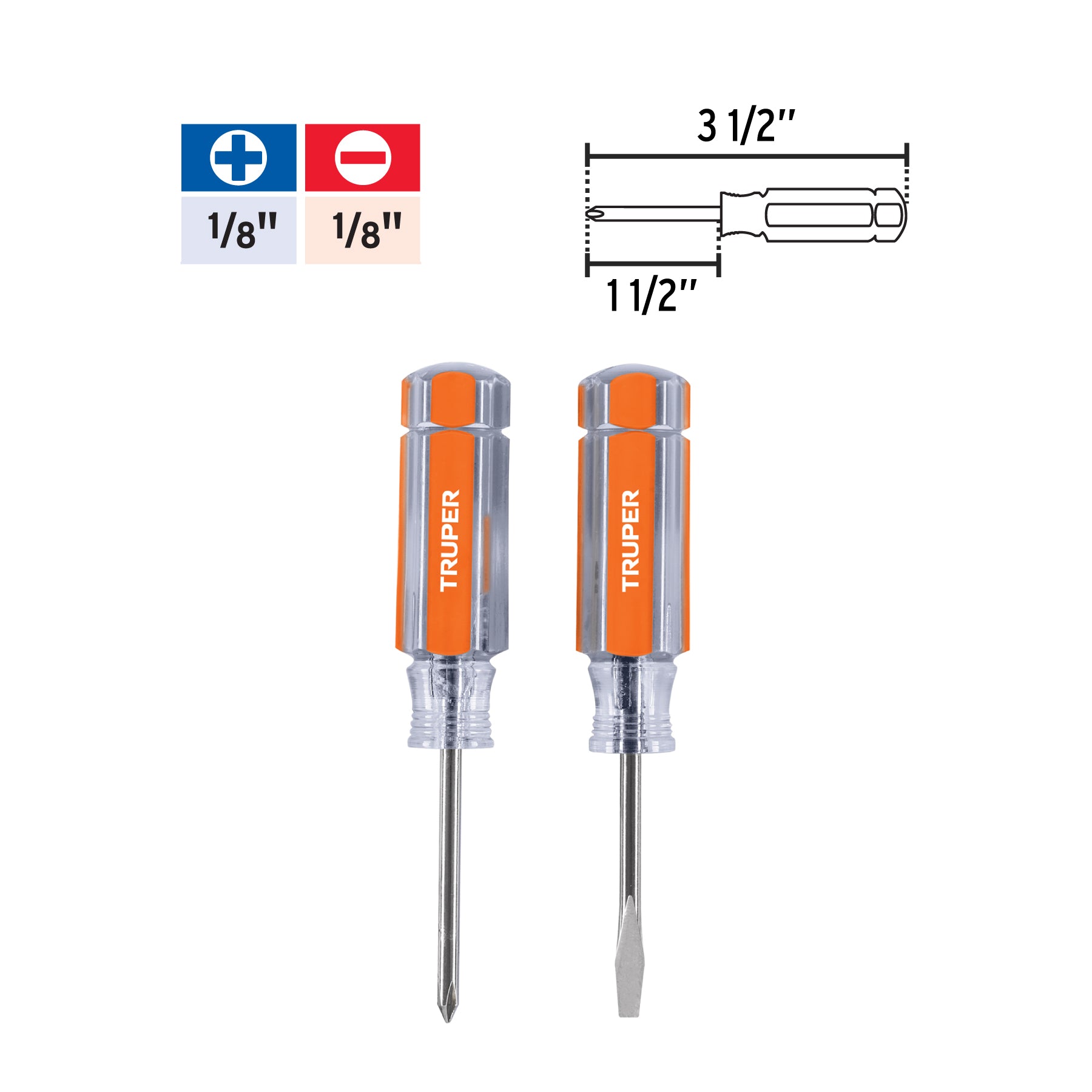 Desarmadores mini, 2 piezas