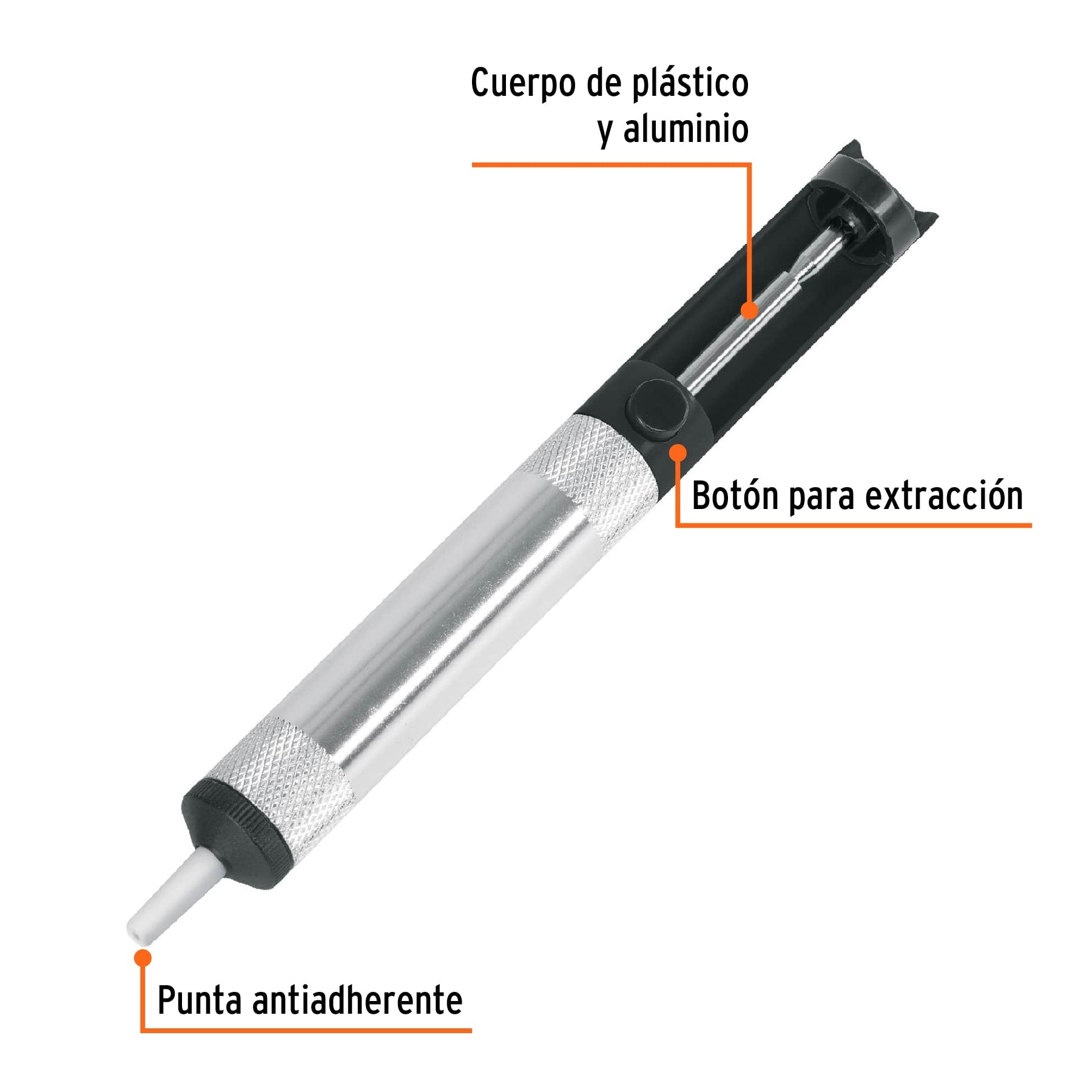 Desoldador de succión de 8"