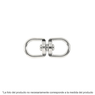 Destorcedor de zinc, para cable de 1/8"