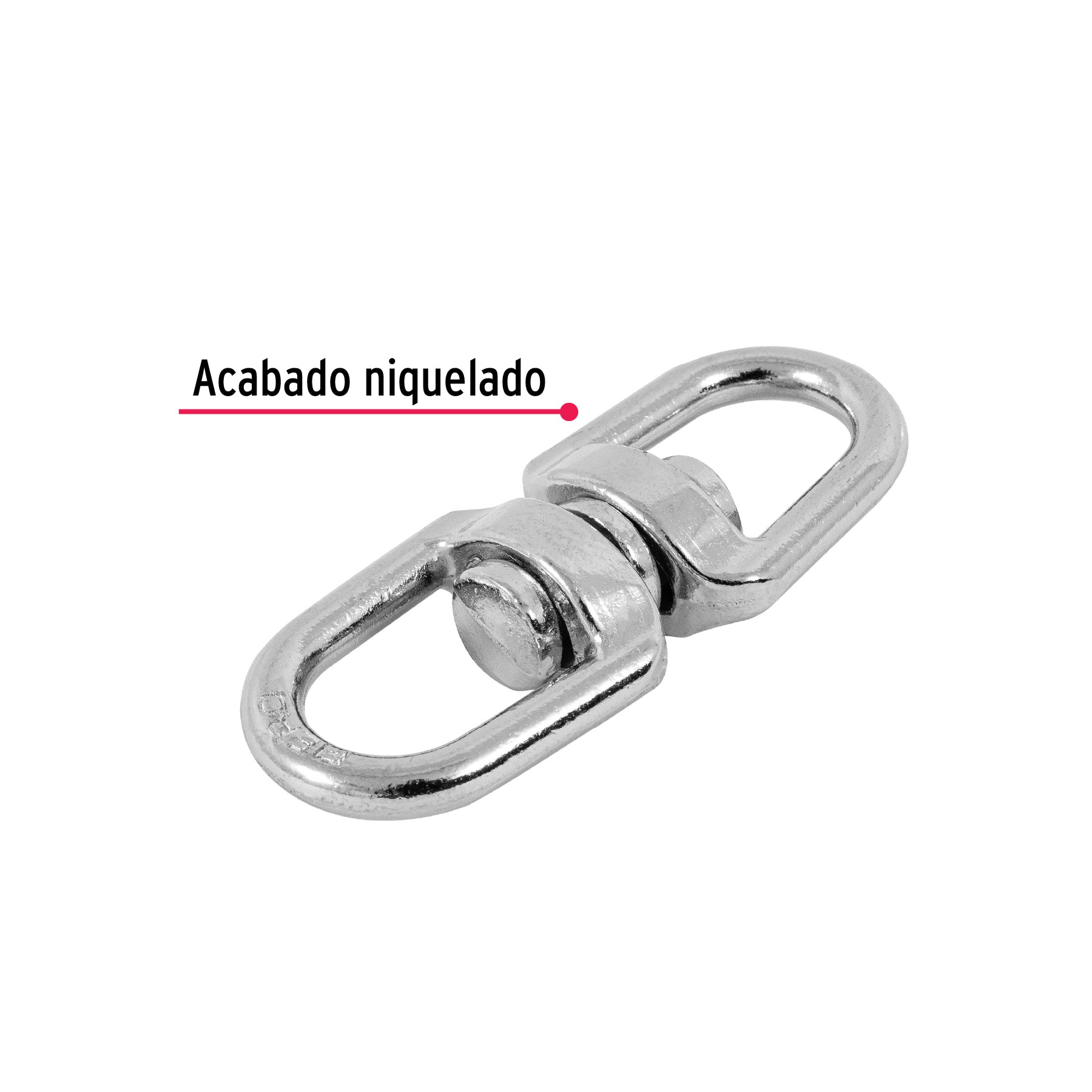 Destorcedor de zinc, para cable de 5/32"
