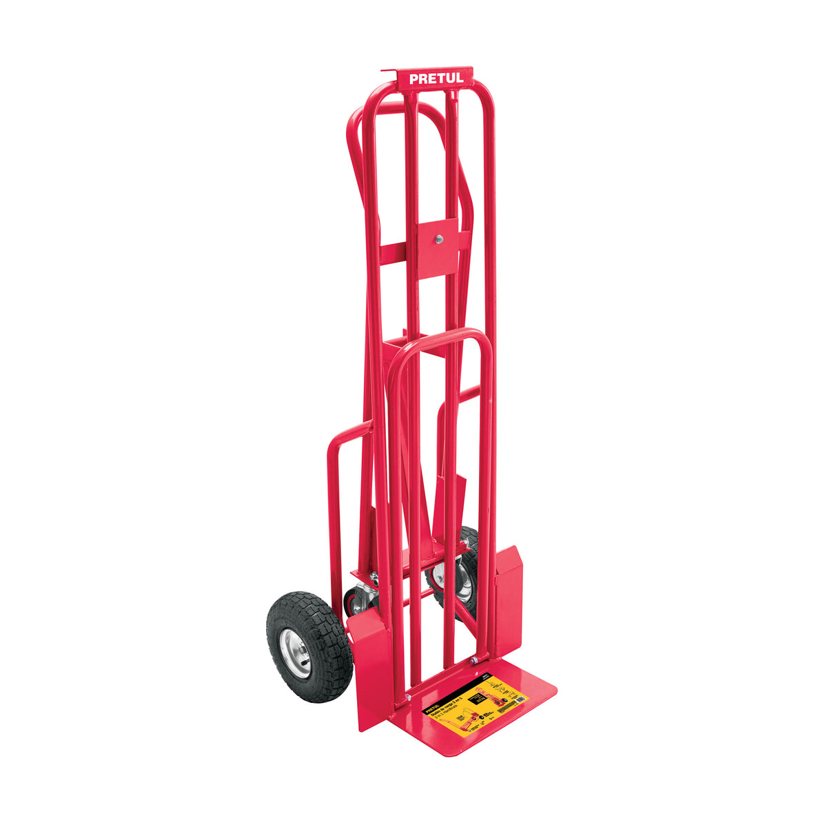 Diablo de carga convertible 3 en 1, 270Kg, Pretul