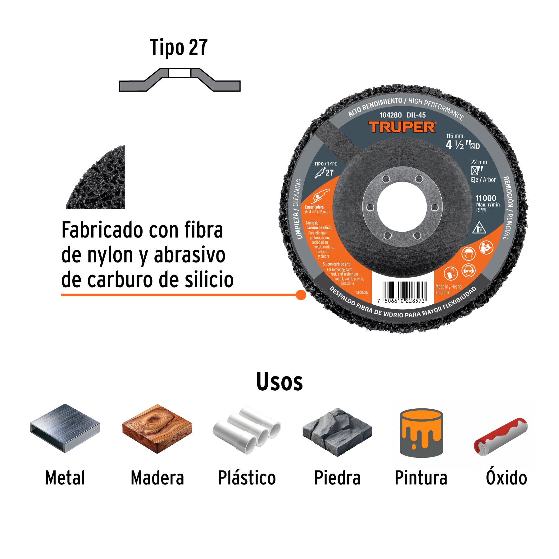 Discos abrasivos
