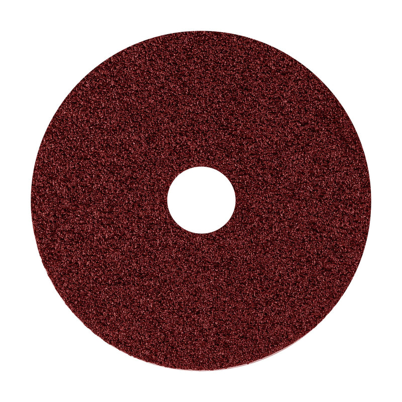Disco de lija 4-1/2" con respaldo de fibra, grano 36