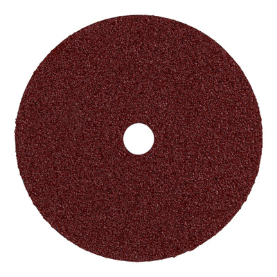 Disco de lija de 7" con respaldo de fibra, grano 36