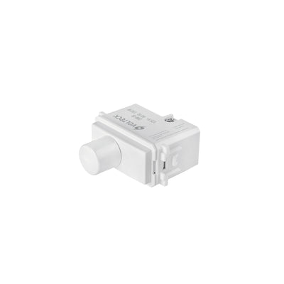 Dimmer giratorio, línea Italiana, color blanco