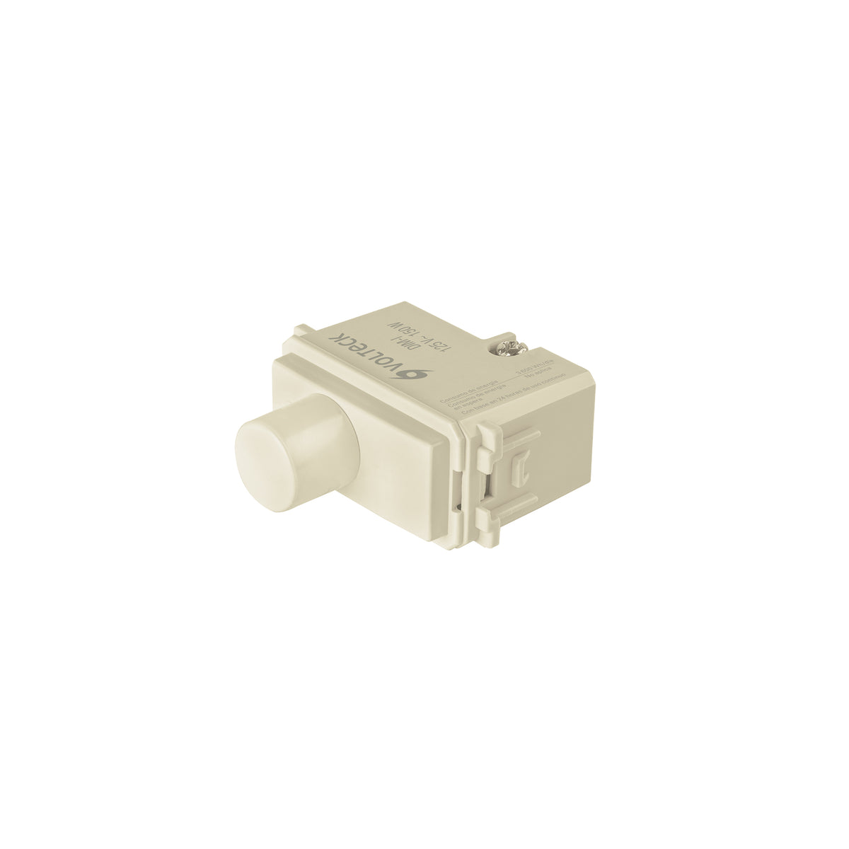 Dimmer giratorio, línea Italiana, marfil