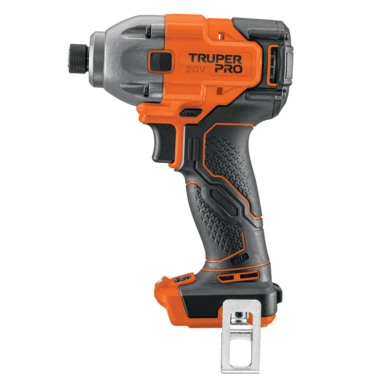 Destornillador impacto inal. 1/4', 20 V, s/accesorios, PRO