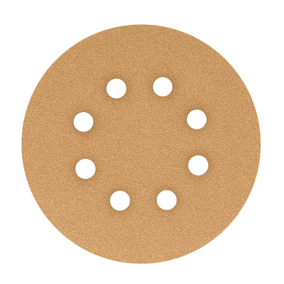 Caja con 5 discos de lija 5' grano 100 lijadora roto- orbita