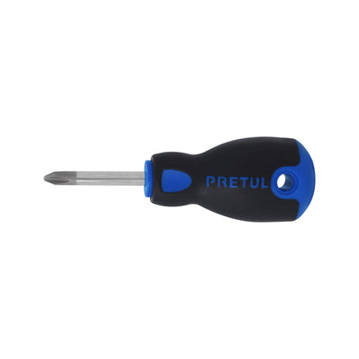 Desarmador phillips, 1/4x1-1/2", mango bicolor, pretul