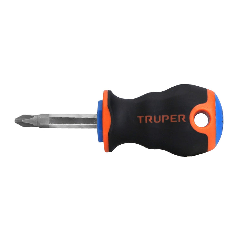 Desarmador punta phillips # 2, mango comfort grip, 1-1/2"