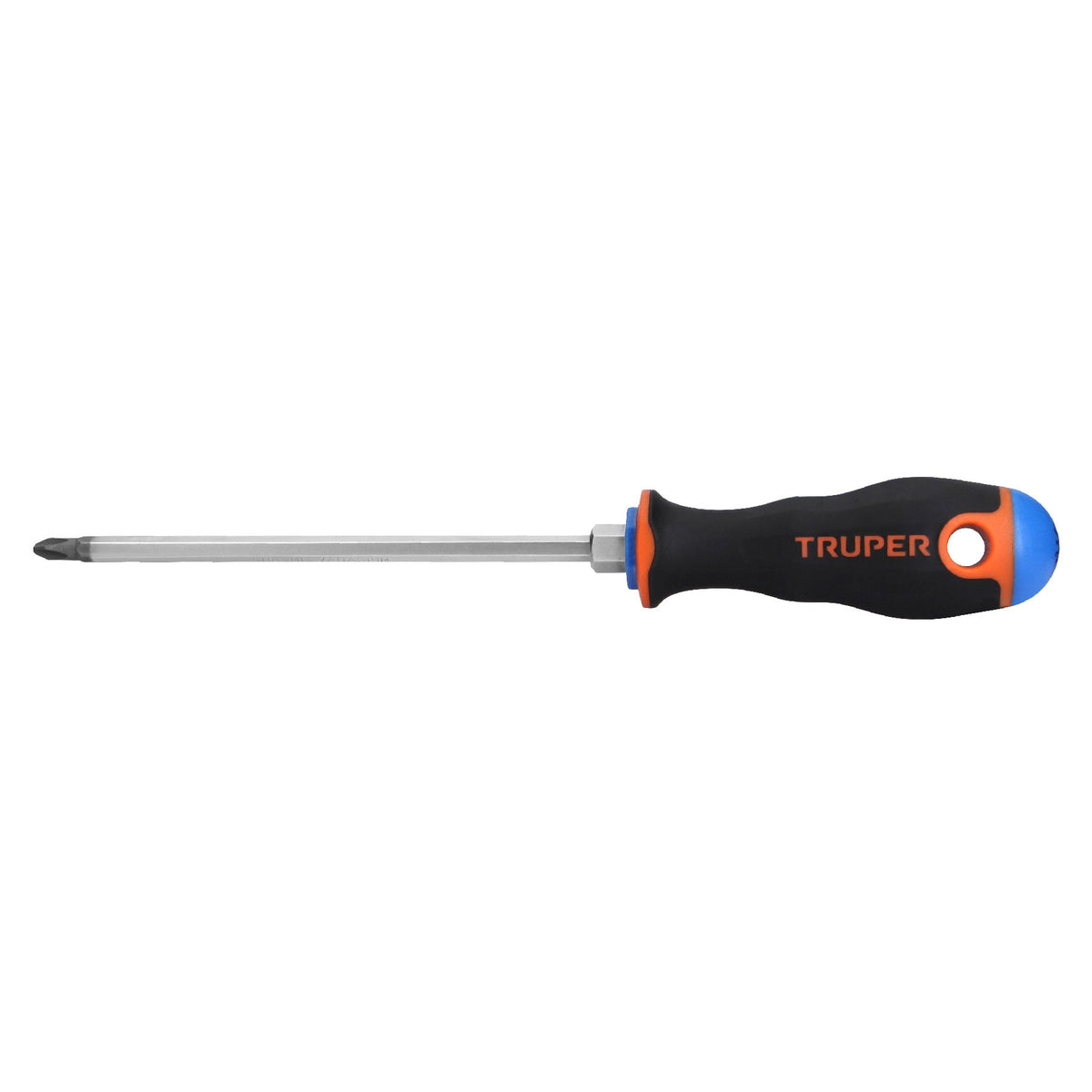 Desarmador punta phillips # 2, mango comfort grip, 6"