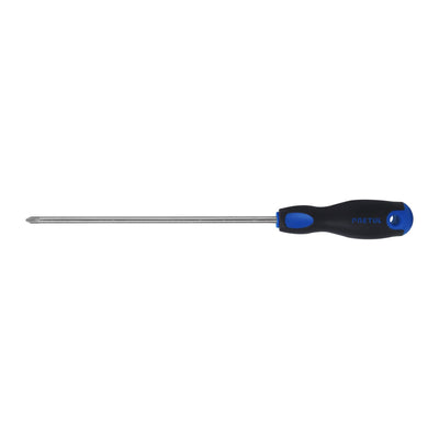 Desarmador punta phillips, 1/4x8", mgo comfort grip, pretul