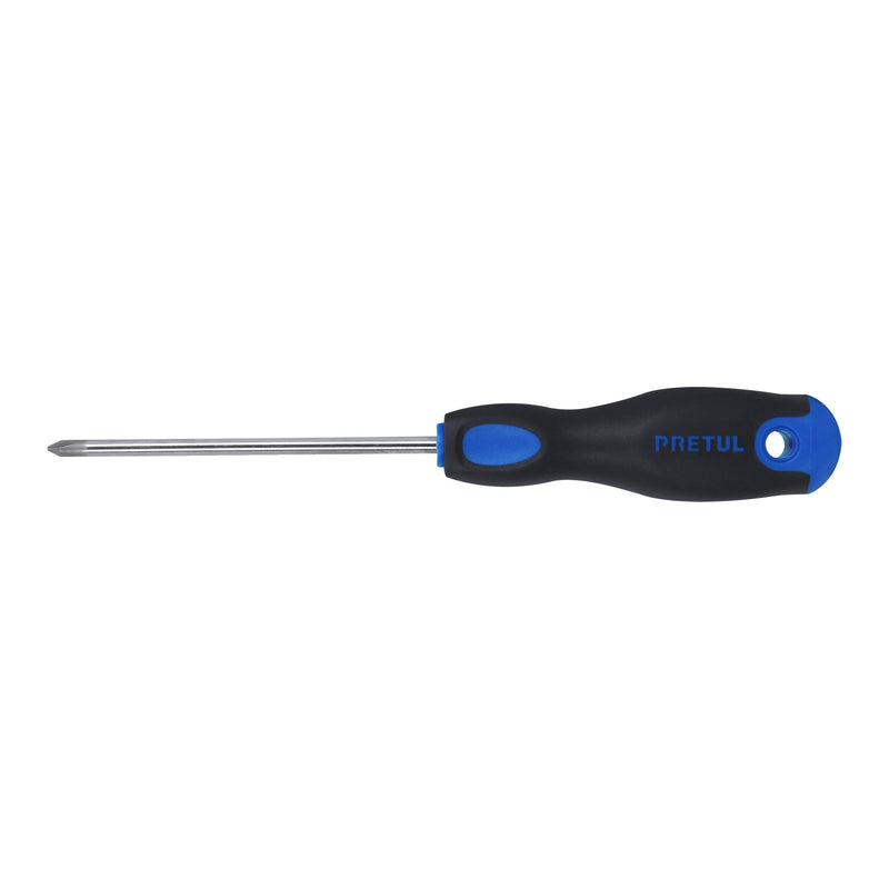 Desarmador punta phillips, 3/16x4", mgo comfort grip, pretul