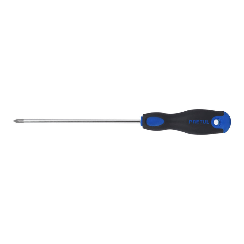 Desarmador punta phillips, 3/16x6", mgo comfort grip, pretul