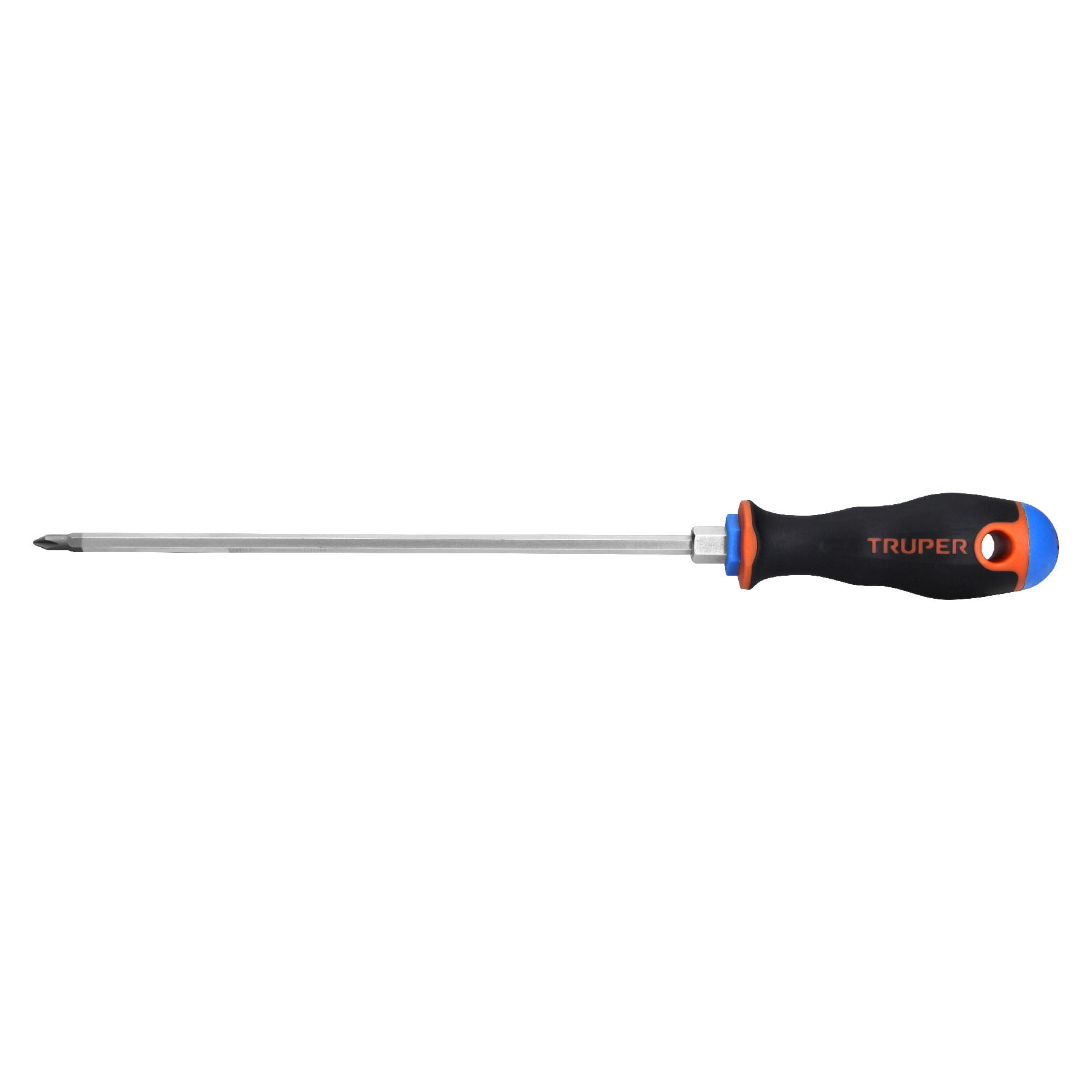 Desarmador punta phillips # 1, mango comfort grip, 8"