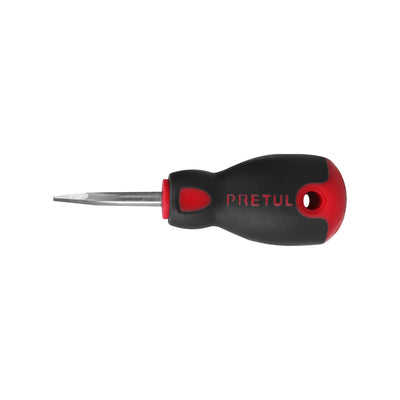 Desarmador plano,1/4x1-1/2",mgo comfort grip, pretul