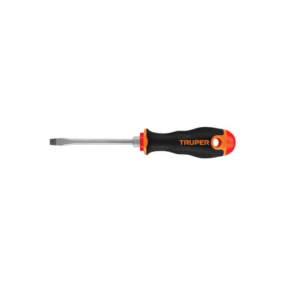 Desarmador plano 1/4x4" mango comfort grip
