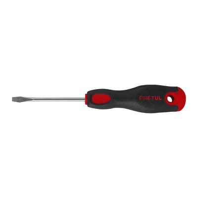 Desarmador plano, 3/16 x 3", mgo comfort grip, pretul