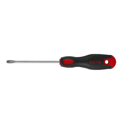 Desarmador plano, 3/16x4", mgo comfort grip, pretul