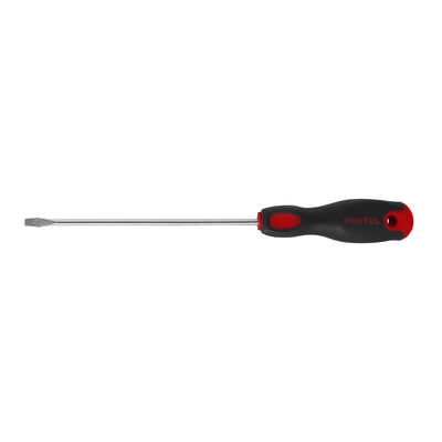 Desarmador plano, 3/16x6", mgo comfort grip, pretul