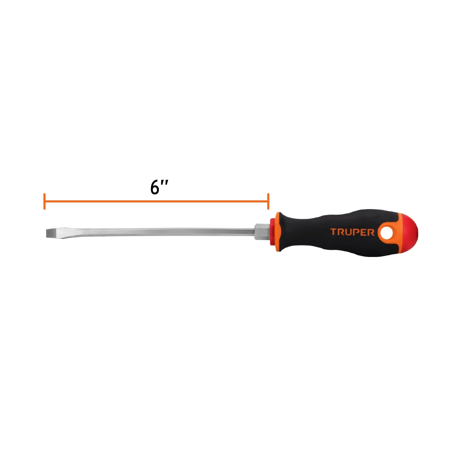 DESARMADOR PLANO MANGO COMFORT GRIP 3/16"X6"