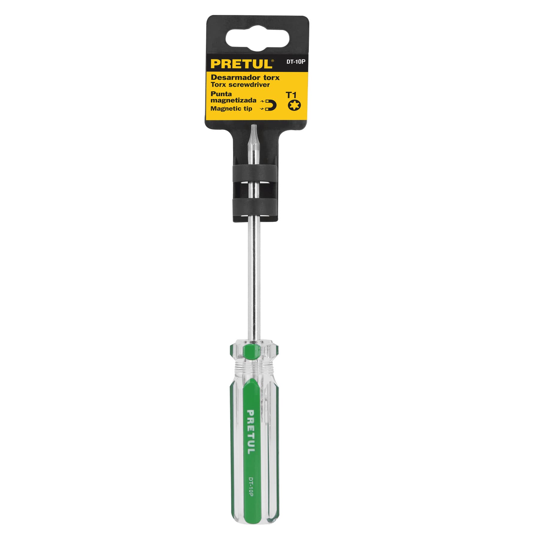 Desarmador punta Torx T 10 mango de PVC Pretul
