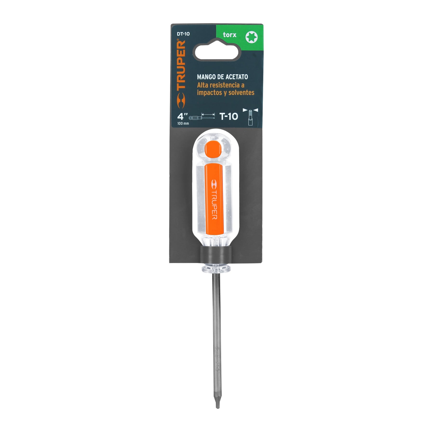 Desarmador punta Torx T 10 mango de acetato