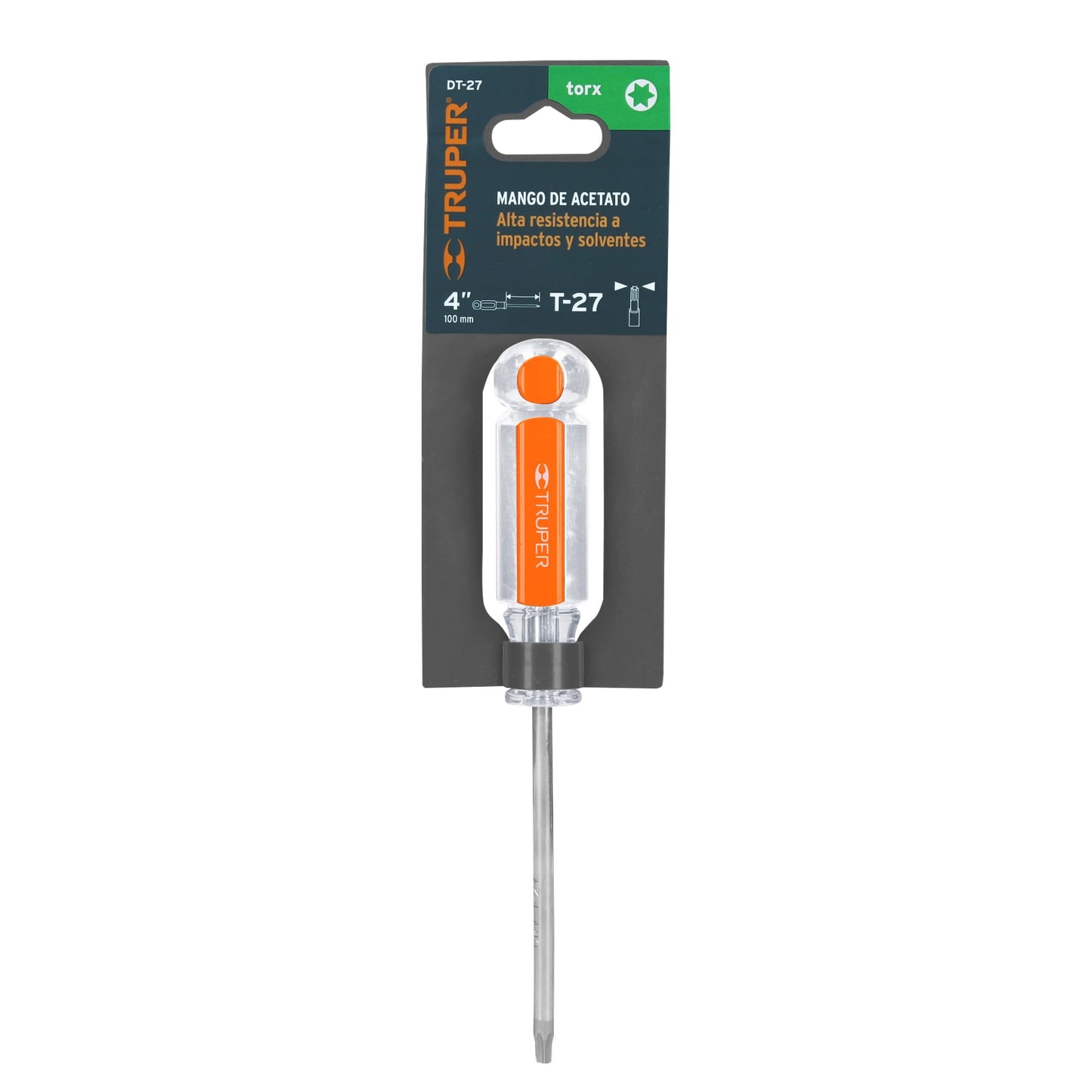 Desarmador punta Torx T 27 mango de acetato